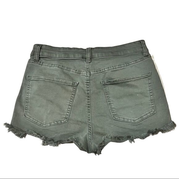 6 REFUGE army green short shorts Guc - Picture 5 of 6